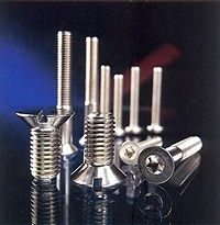 Slotted Cylindrical, Pan headed and Torx headed screws
