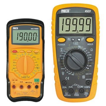 Meco Digital Multimeters and TRMS Average and Accessories