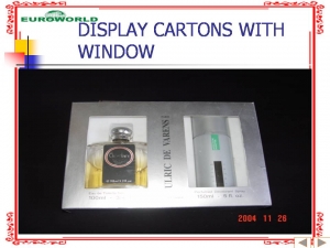 Display Cartons with Window