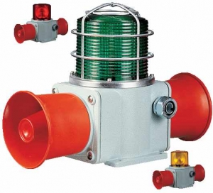 Explosion Proof Warning Light With Two Horns