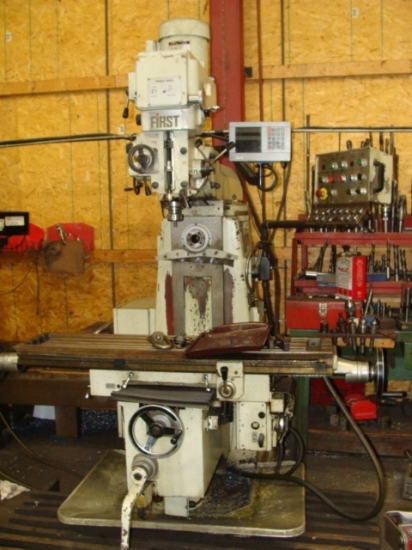 FIRST LC 20VHS TURRET VERTICAL AND HORIZONTAL MILLING MACHINE