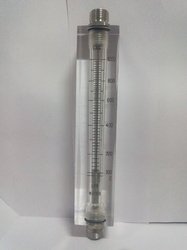 Acrylic Body Rota meter in Flow Range of 0-1000 LPH for water