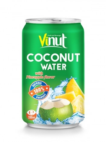 Coconut Water With Pineapple Flavor In Aluminium Can