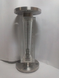  Acrylic Body Rotameter in Flange Connection for 0-20000 LPH