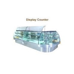Cold Display Counter with Sneeze Guard